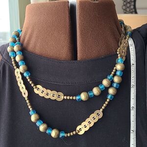 Vintage Bead Necklace   